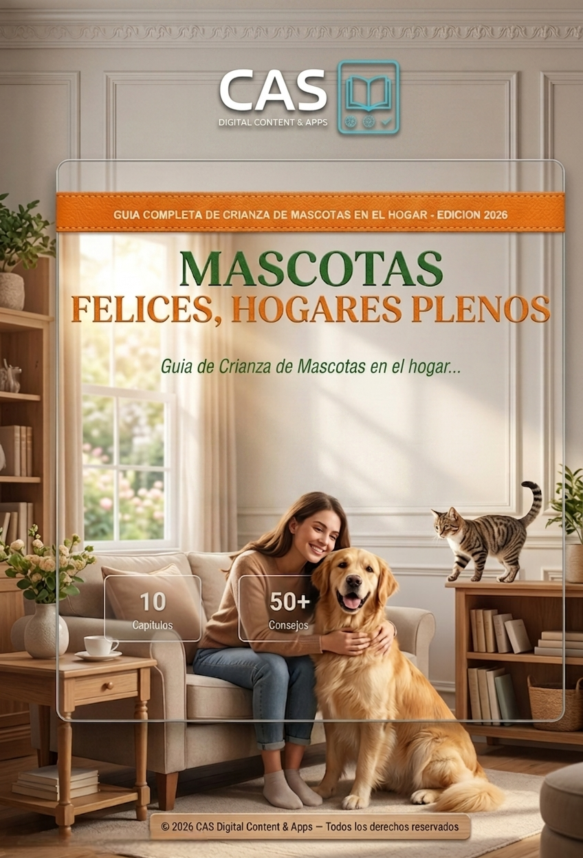 Portada del e-book Mascotas Felices, Hogares Plenos