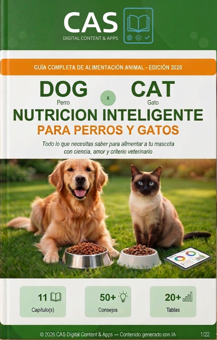 Portada del e-book Nutrición Inteligente para Perros y Gatos