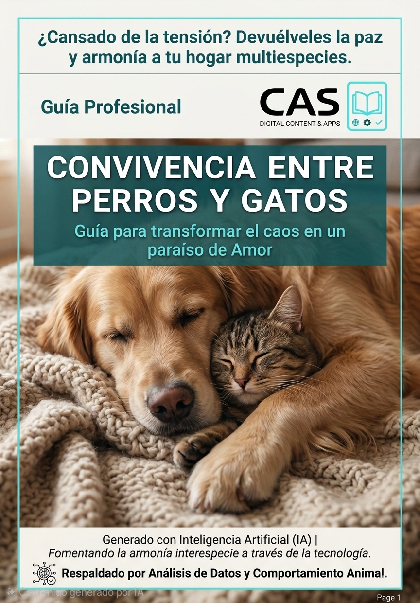 Portada del e-book Convivencia entre Perros y Gatos